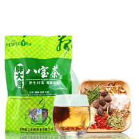 恒敬胖大海八宝茶100g金银花菊花茶八宝茶润喉茶袋10包