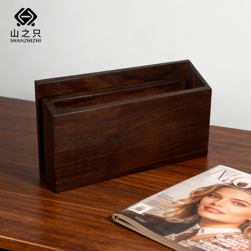 山之只 杂志收纳架 25*13*6cm 个高清大图