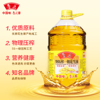 鲁花 食用油 5S物理压榨一级 花生油 5.7L