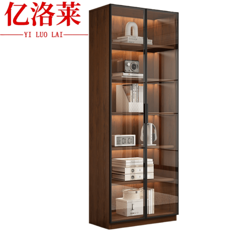 亿洛莱 书柜 60*32*200cm 个高清大图