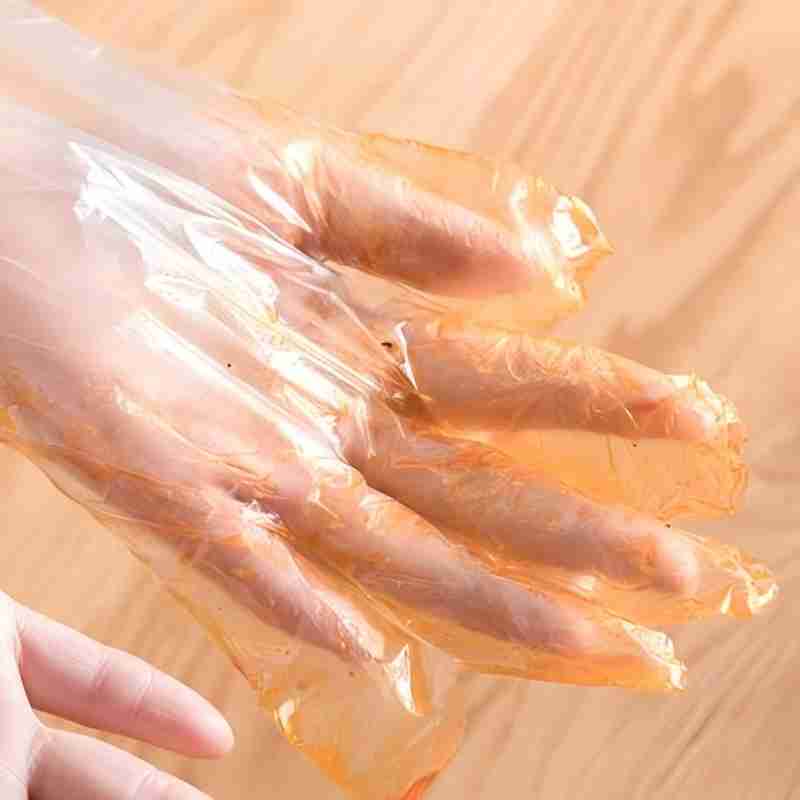 茶花 一次性PE手套(100只)/套高清大图