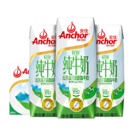 安佳(ANCHOR) 轻欣超高温灭菌脱脂牛奶10*250ml