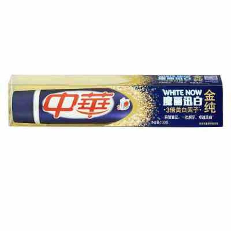 中华 金纯魔丽迅白 冰晶双重 薄荷味 牙膏 100g(单位:支)