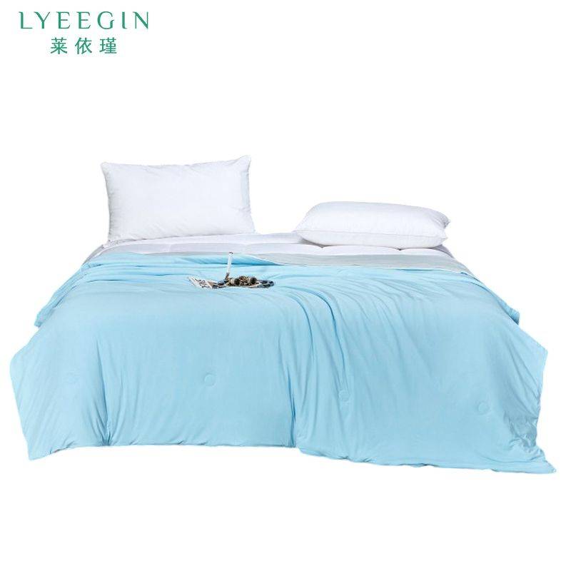 莱依瑾 A类凉感丝 夏凉被 150*200cm/张高清大图