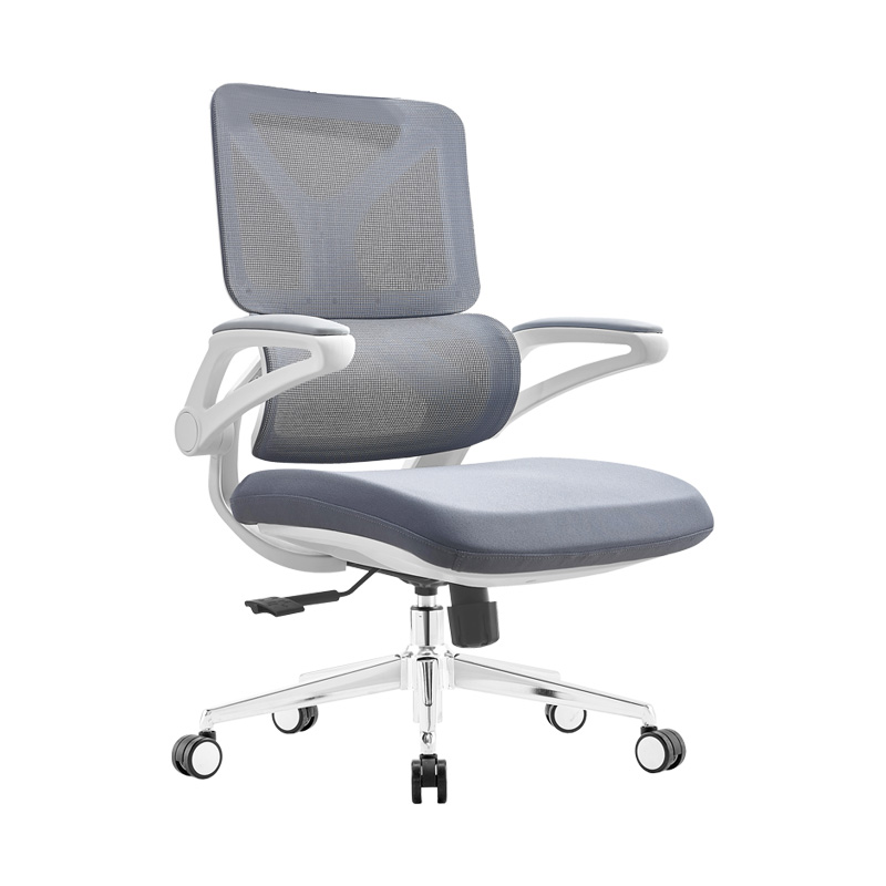 臻远 ZY-8948 办公椅人体工学椅转椅 定型棉白框 单位:把