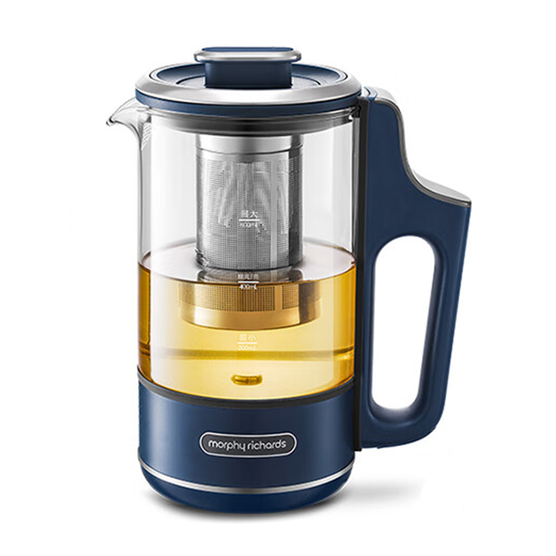 摩飞电器(MORPHY RICHARDS)便携养生壶(分体底座款)MR6085 轻奢蓝