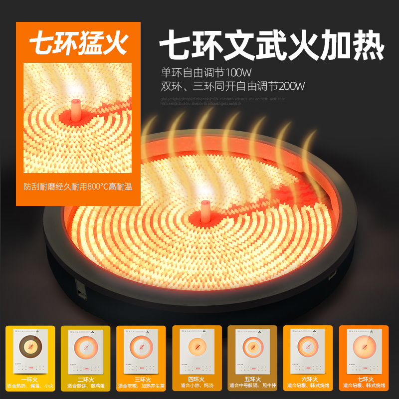 尚朋堂电陶炉 st3013 嵌入式电陶炉 不电陶炉