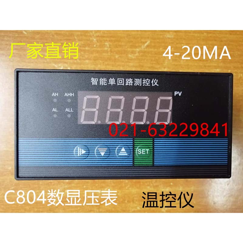 数字显示控制仪 智能 C804-01-23-2H2L-P高清大图
