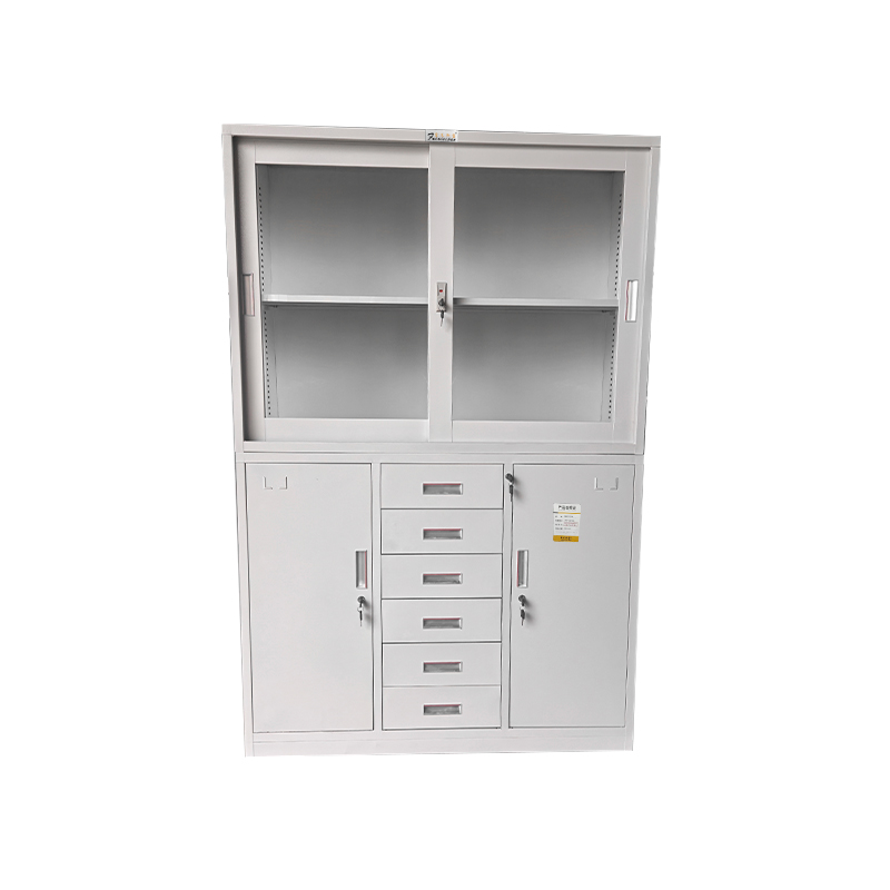 富莱斯宝 推拉门文件柜铁皮文件柜 1800*1180*390 个高清大图