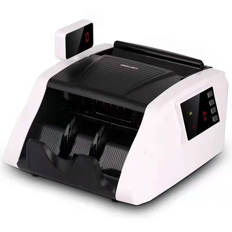 得力3925s智能c类点钞机混点c类验钞机银行专用迷你数钱机小型办公