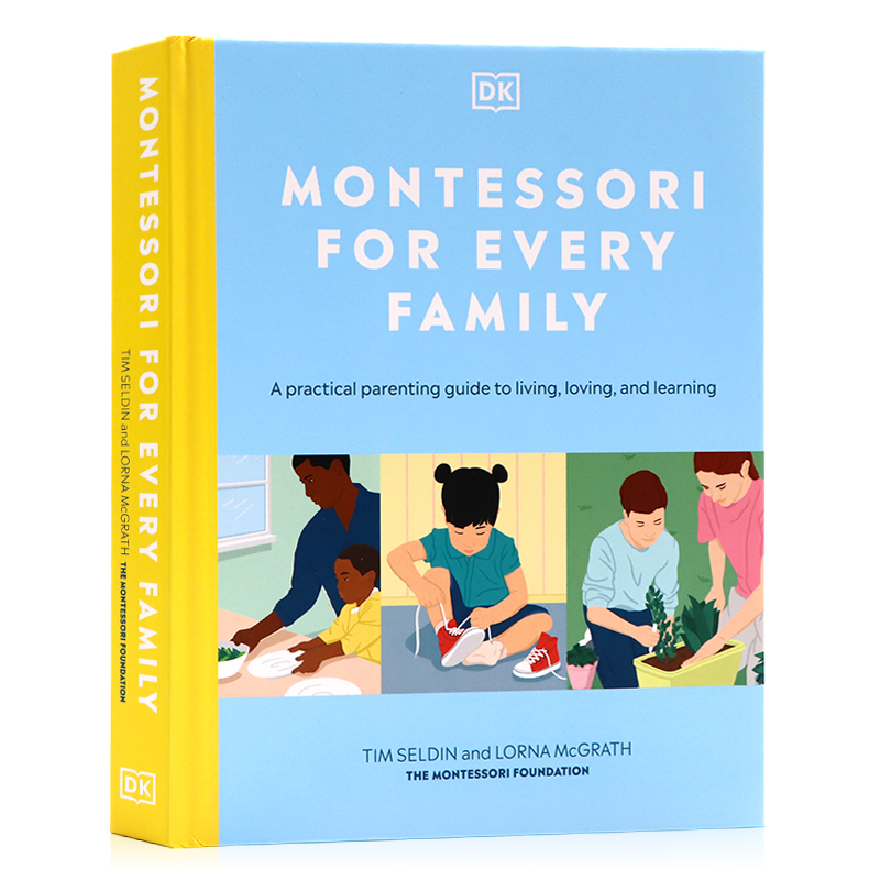 [正版]蒙台梭利家长指导指南 英文原版 Montessori For Every Family 蒙氏教育理念每个家高清大图