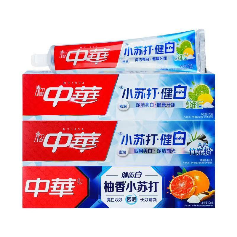 中华小苏打牙膏170g高清大图