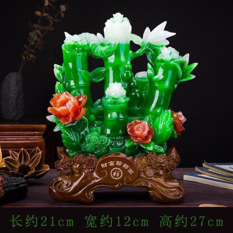 美帮汇财富节节高电视柜酒柜客厅摆件装饰品家居房间办公室开业礼品高清大图