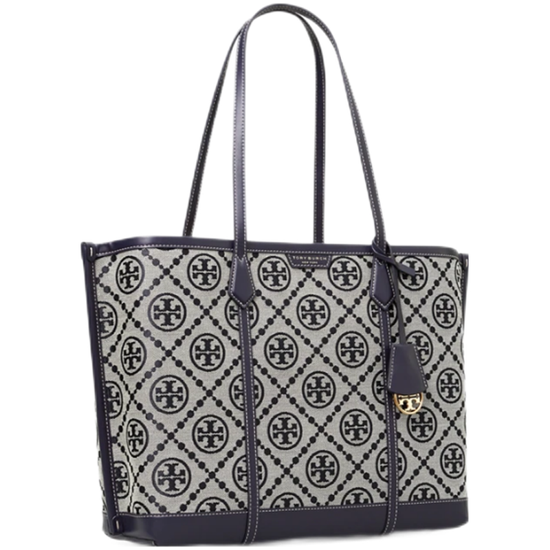 toryburch汤丽柏琦tb女包perrymonogram提花三重隔层托特包手提包