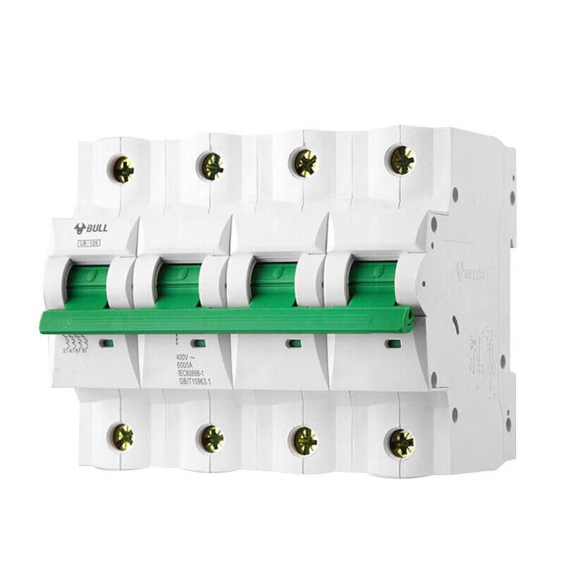 公牛电器空气开关LB5-125Y/80A-4P/C型断路器400V
