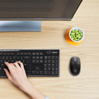 罗技G(Logitech G)M190无线鼠标中大手全尺寸笔记本电脑家用办公无线光电电池款即插即用省电灰色商用