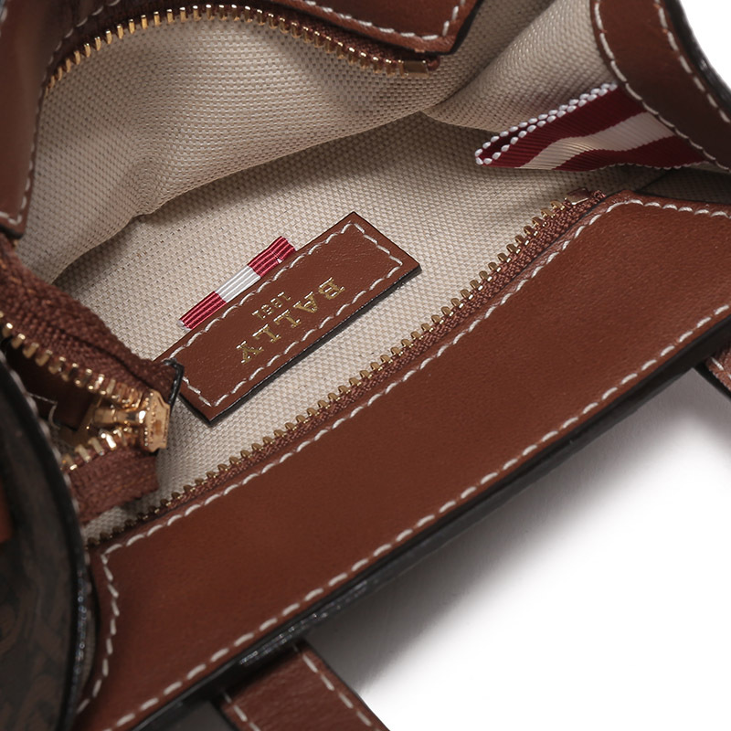 巴利bally奢侈品女士tpu手提单肩斜挎包托特包迷你包crystaliaxsstml