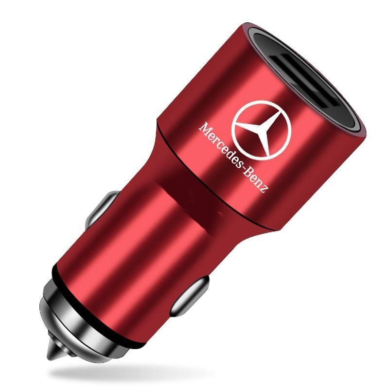 奔驰专用车载充电器c200le260lgla220车充快充汽车用品usb点烟器全