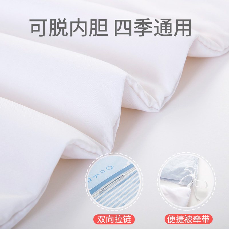 婴儿被子纯棉四季通用冬季儿童宝宝春秋幼儿园小棉被盖加厚防踢