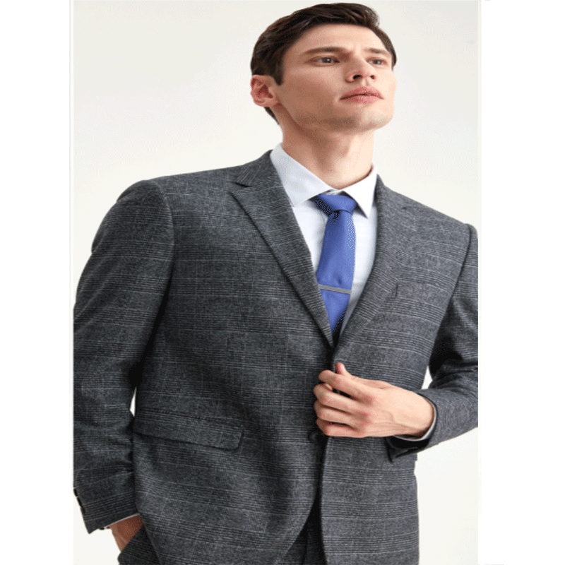 柒牌男装套西休闲商务西服套装秋冬男士正装时尚都市西装报价_参数
