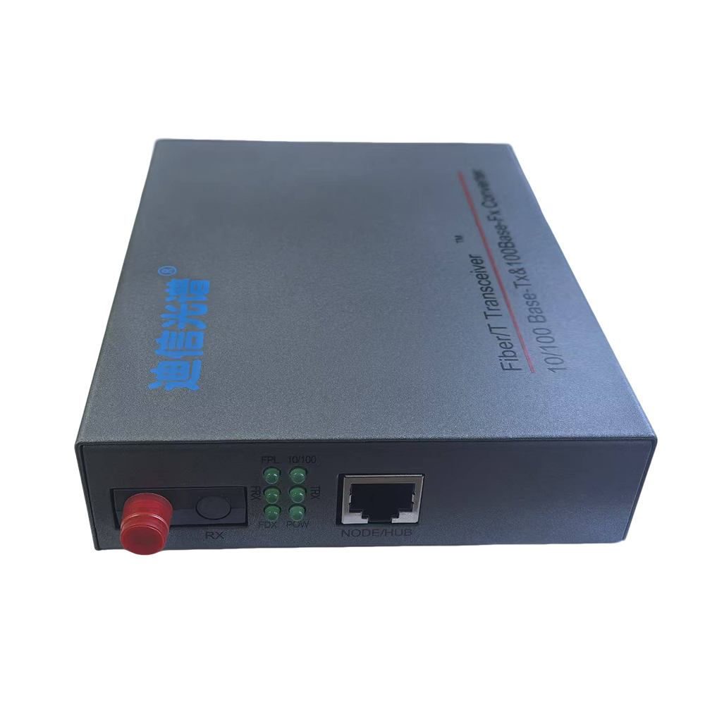 迪信光谱 工业光电转换器百兆光口FC收发器 OYD-M1101-N 台高清大图