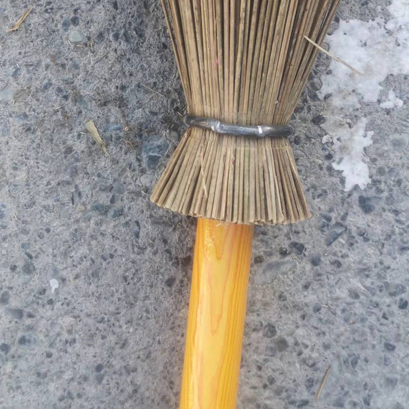谐晟 龙骨草扫把 芨芨草扫把 油扫把扫帚 高约2米 1把高清大图