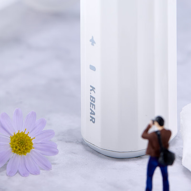 敲打熊扫振电动牙刷 T9 白色高清大图