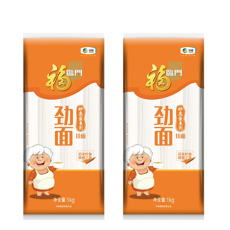 福临门 面条 妙惠家劲面 1kg*2