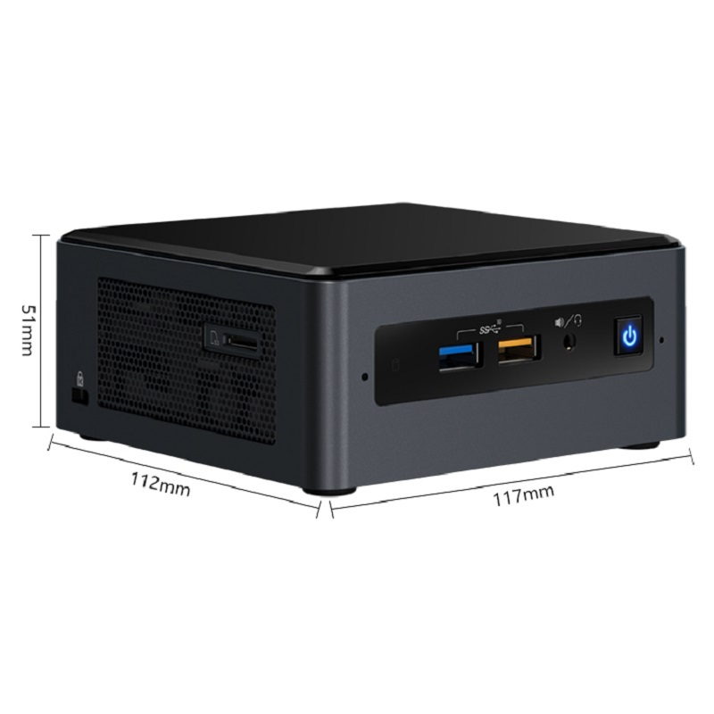 英特尔(Intel) NUC8I7BEH 酷睿i7-8559U NUC 迷你主机 8G-512G
