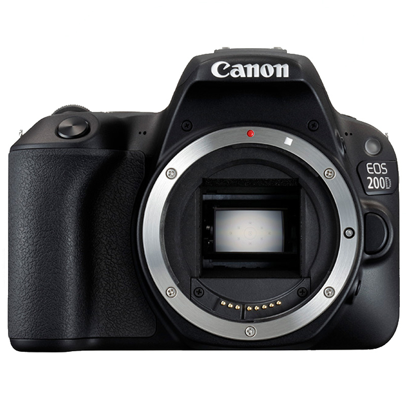 佳能(Canon) EOS 200D黑 (腾龙16-300mm)广角防抖镜头套装 小巧便携 WIFI 触摸翻转屏