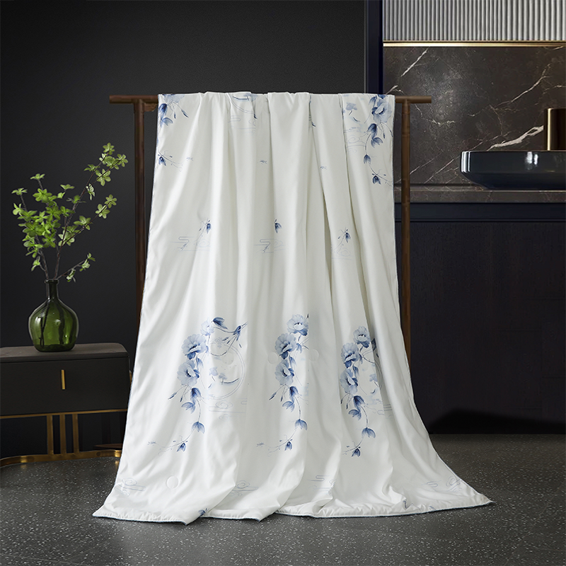 梦洁家纺 蚕丝纤维清爽被(花境)-200*230cm