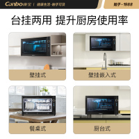 [政府补贴]康宝(Canbo)消毒柜家用 壁挂式消毒碗柜 厨房小型挂墙碗筷柜 单门 黑色XDZ40-WA3A