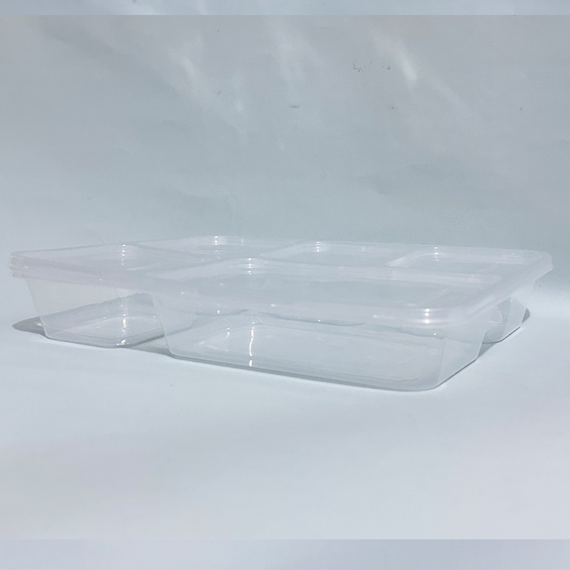 特昂优选 五格餐盒 150套/箱高清大图