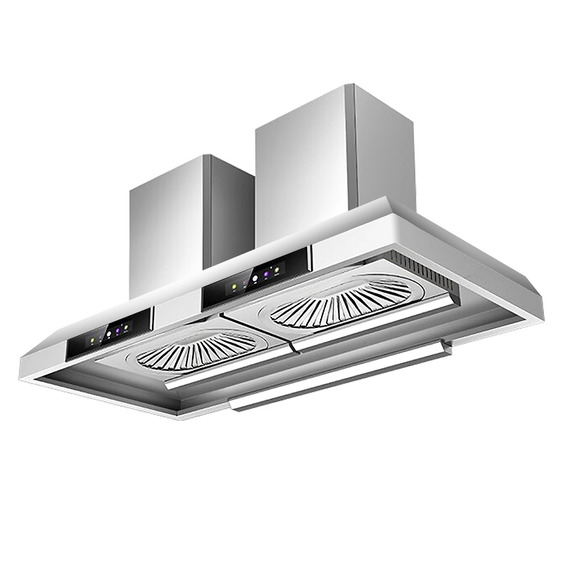 欢免清洗欢呼好太太[油电分离]2400W大吸力饭店农村土灶柴火灶抽油烟机大型餐饮食堂商用油烟机2米双电机上门安装高清大图