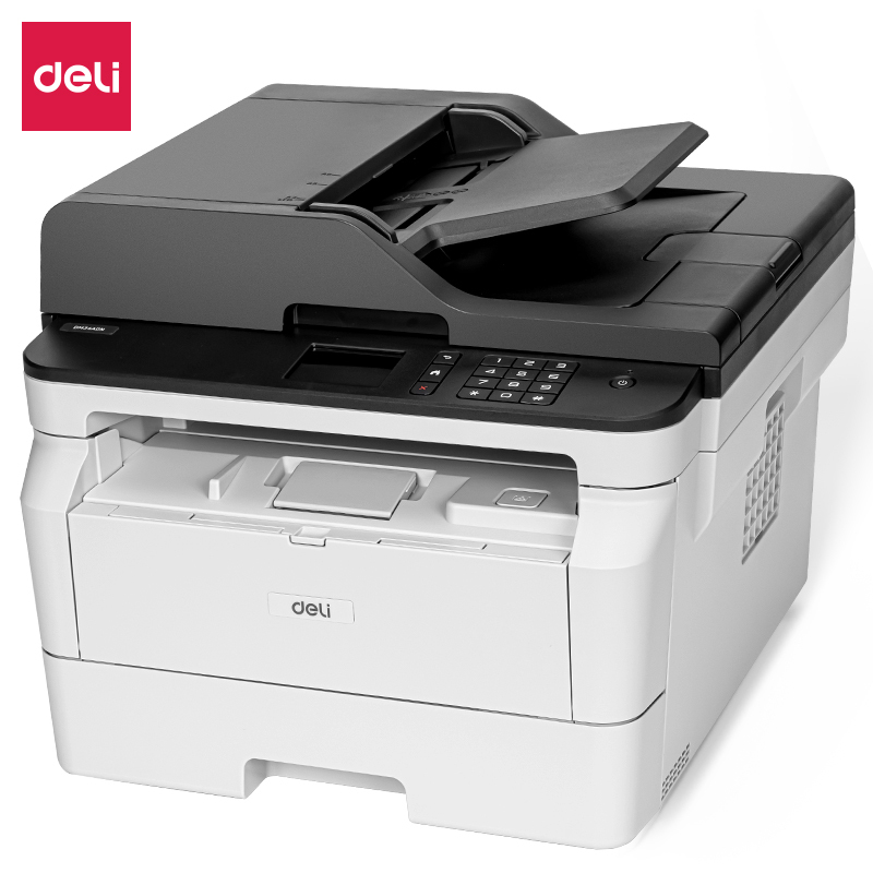 得力DM34ADN黑白激光多功能一体机(白色)(台)