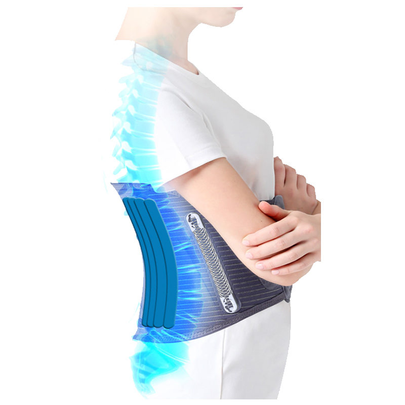 罗脉护腰带腰间盘腰围腰椎牵引器老人腰肌腰疼腰痛腰托固定腰椎骨折手术后男女通用医用级护具H01型L码高清大图