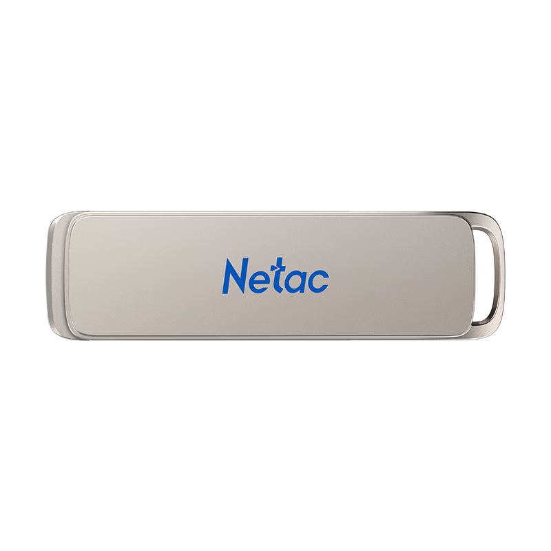 朗科(Netac) U盘 UA33 256GB 行业高速旋转150M/S USB3.2 银色