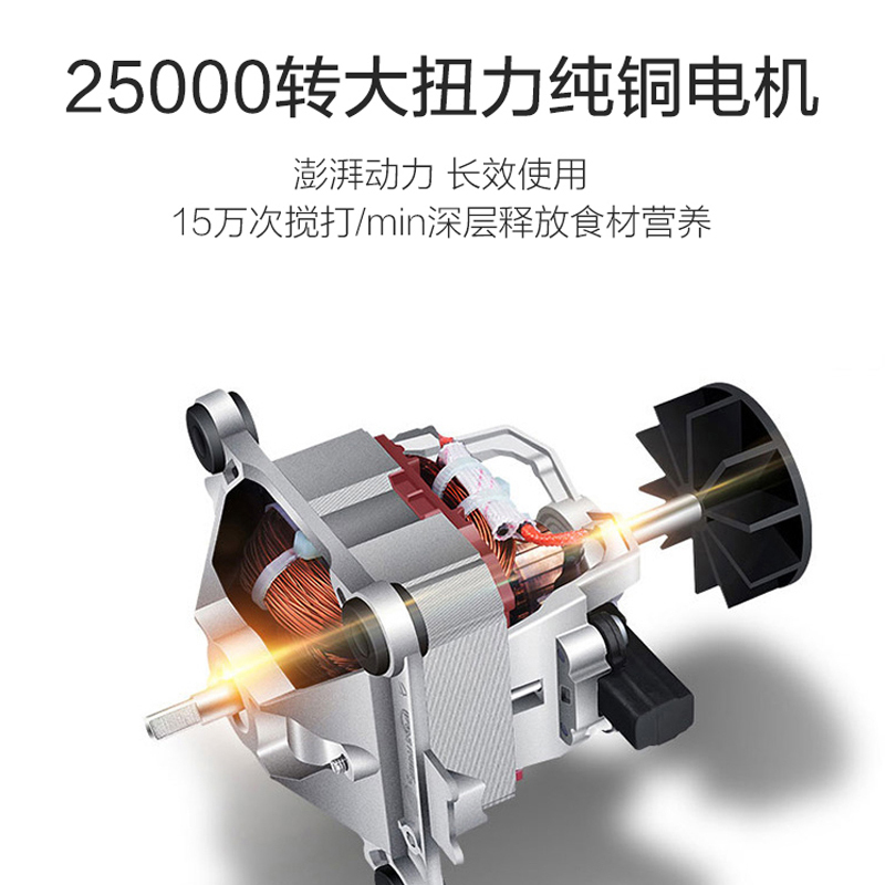 惠而浦(Whirlpool)破壁机WBL-CG126K (灰)多功能加热破壁料理机12小时预约 智能触控面板 辅食料理机