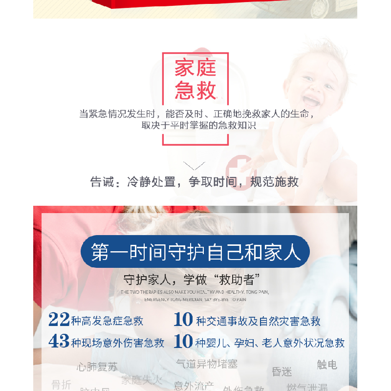 正版新书]家庭急救手册臧俊岐 编9787571902803高清大图