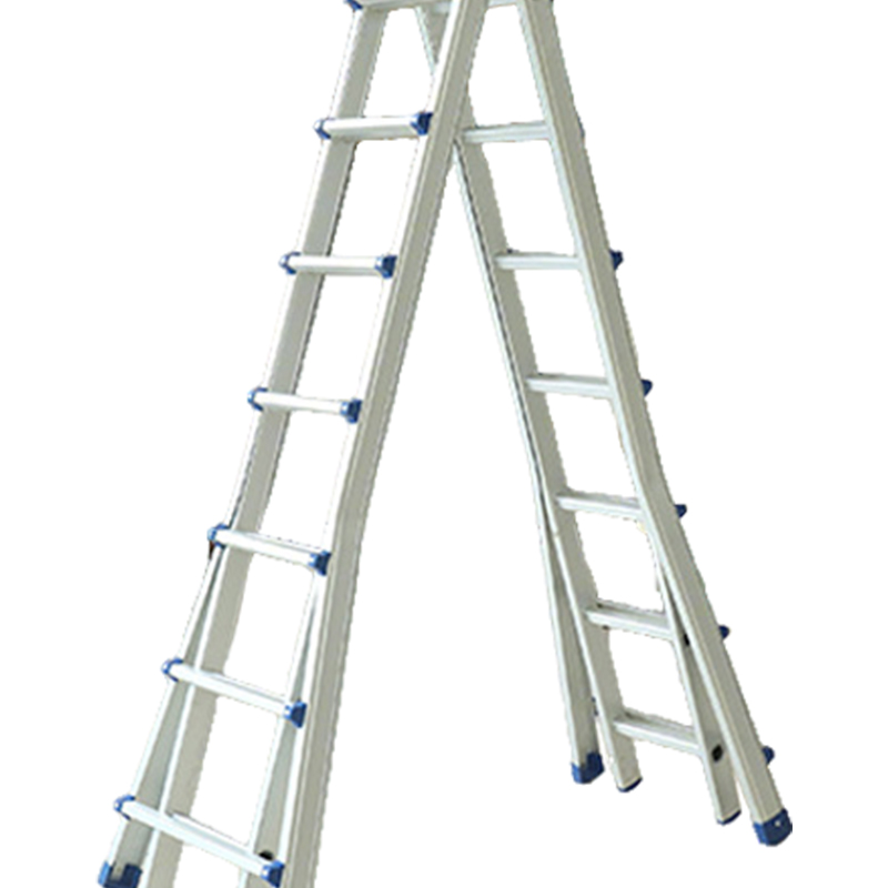 围达 多功能折叠工程梯 3.58m(6步) 个高清大图