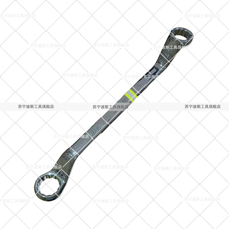 波斯(BOSI) 荧光系列精品梅花扳手 24x27mm 把高清大图