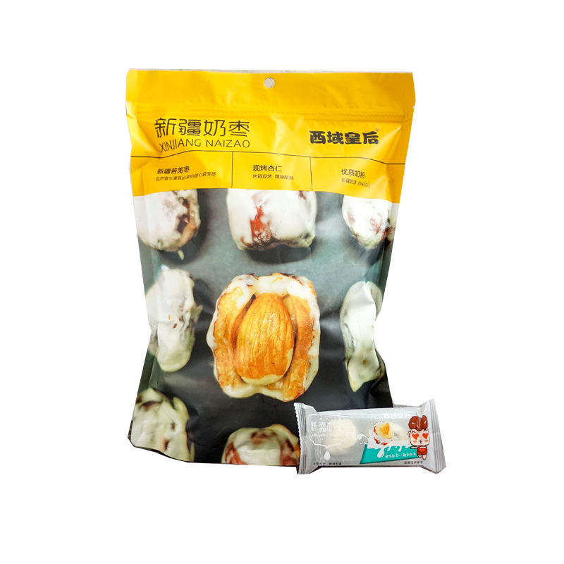 西域皇后 奶枣 500g*2袋高清大图