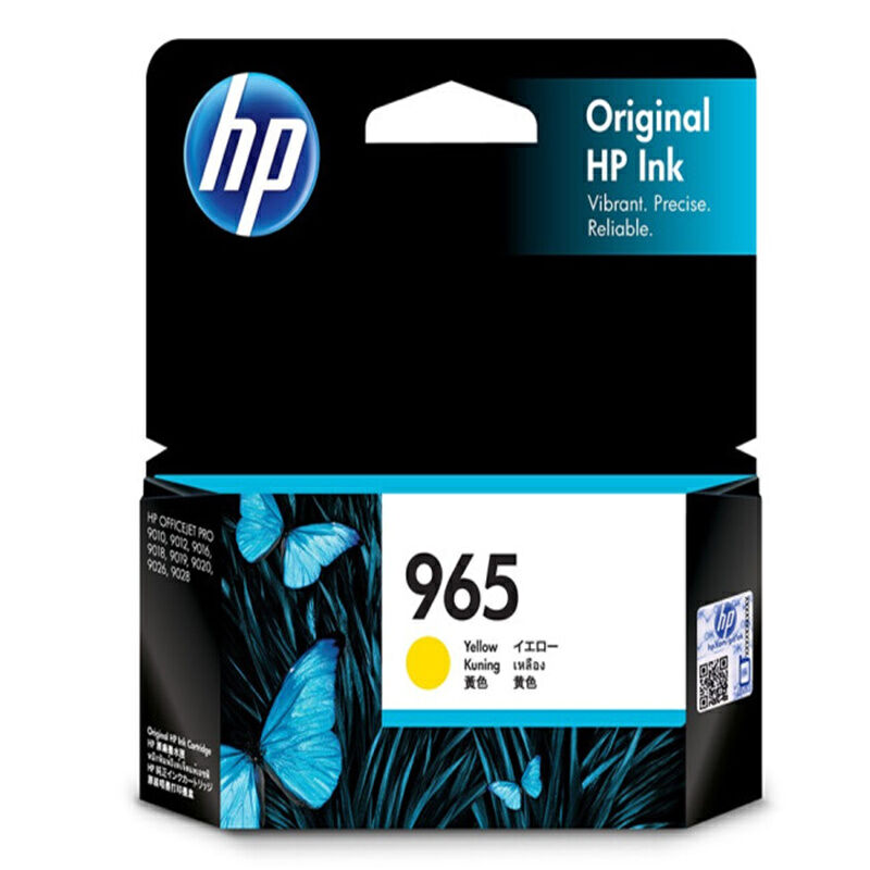 惠普 hp 3ja79aa 965 黄色墨盒(适用于hp officejet pro 9010/9019/9020)