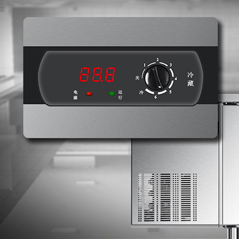 Haier/海尔 SP-426C2 426升1.8米冷藏操作台大冰柜 商用厨房冰箱冷柜保鲜