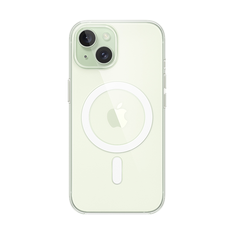 iPhone 15 专用 MagSafe 透明保护壳