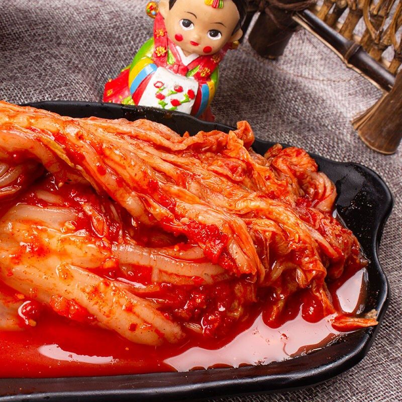 延边朝鲜族腌制泡菜金刚山辣白菜韩国正宗泡菜咸菜下饭菜开胃菜金刚山