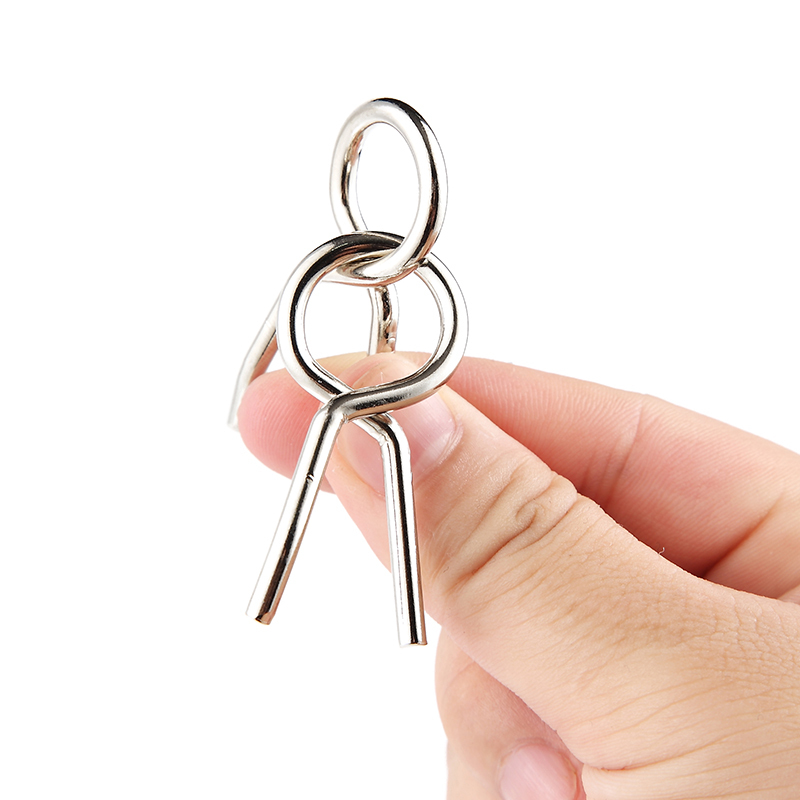 新品直营儿童解环玩具成人智力铁环解扣九连环高难度全套套装网红九