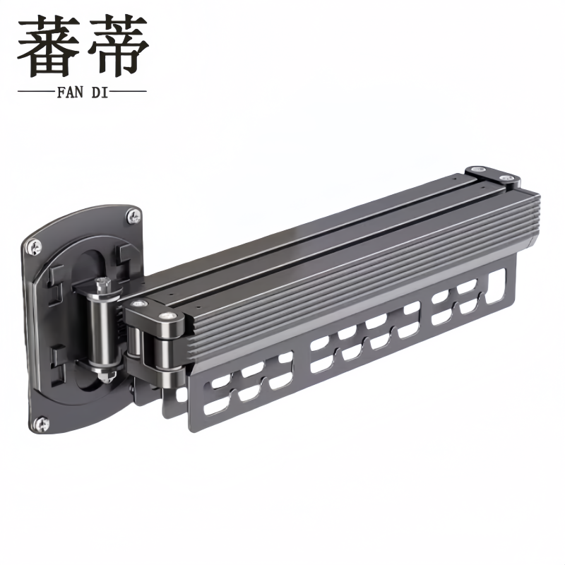 蕃蒂 伸缩晾衣杆单折叠 个