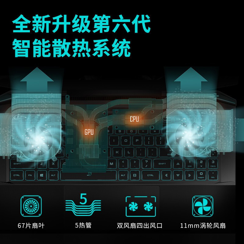 【预售】机械革命（MECHREVO）蛟龙7 17.3英寸游戏本笔记本电脑（AMD R7-4800H 16G 512G+1TB RTX3060/6G 高色域 2k 165Hz 定制