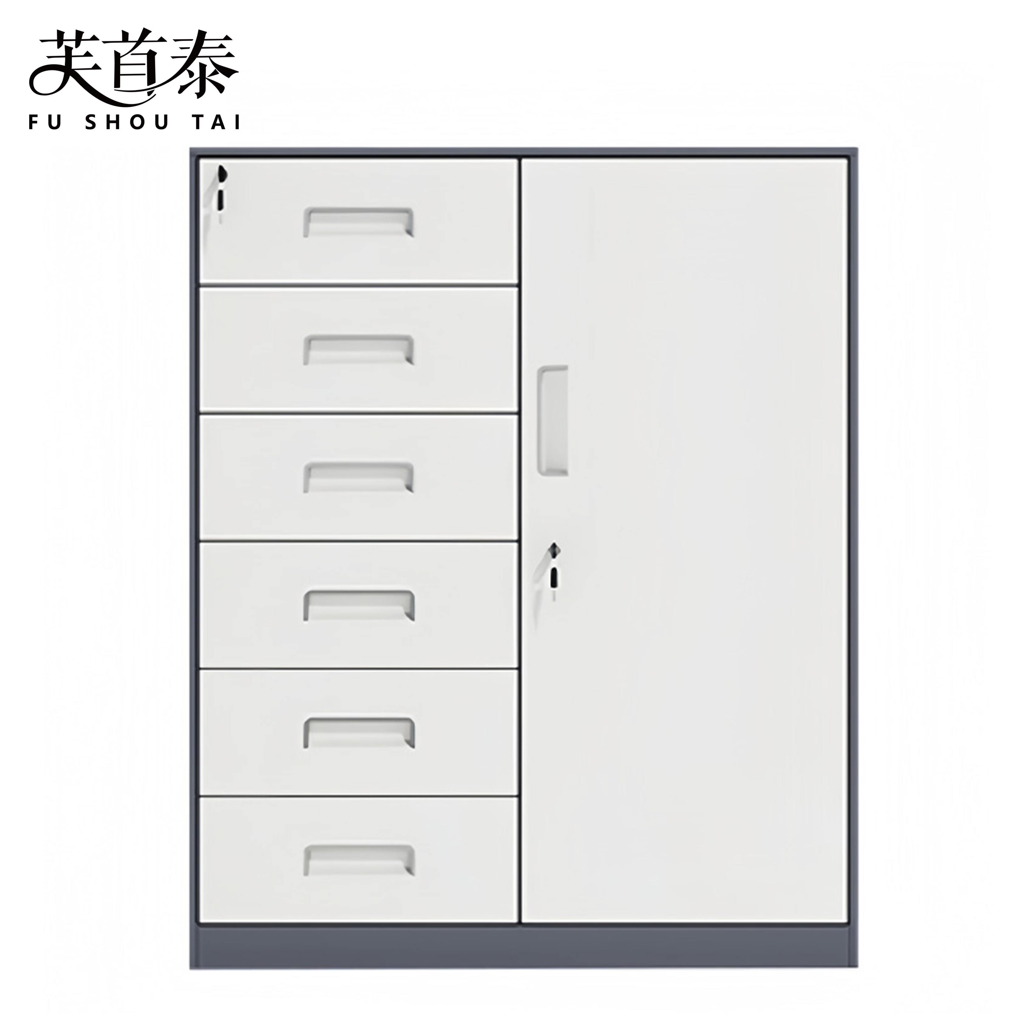 芙首泰文件收纳柜750*390*900mm台高清大图